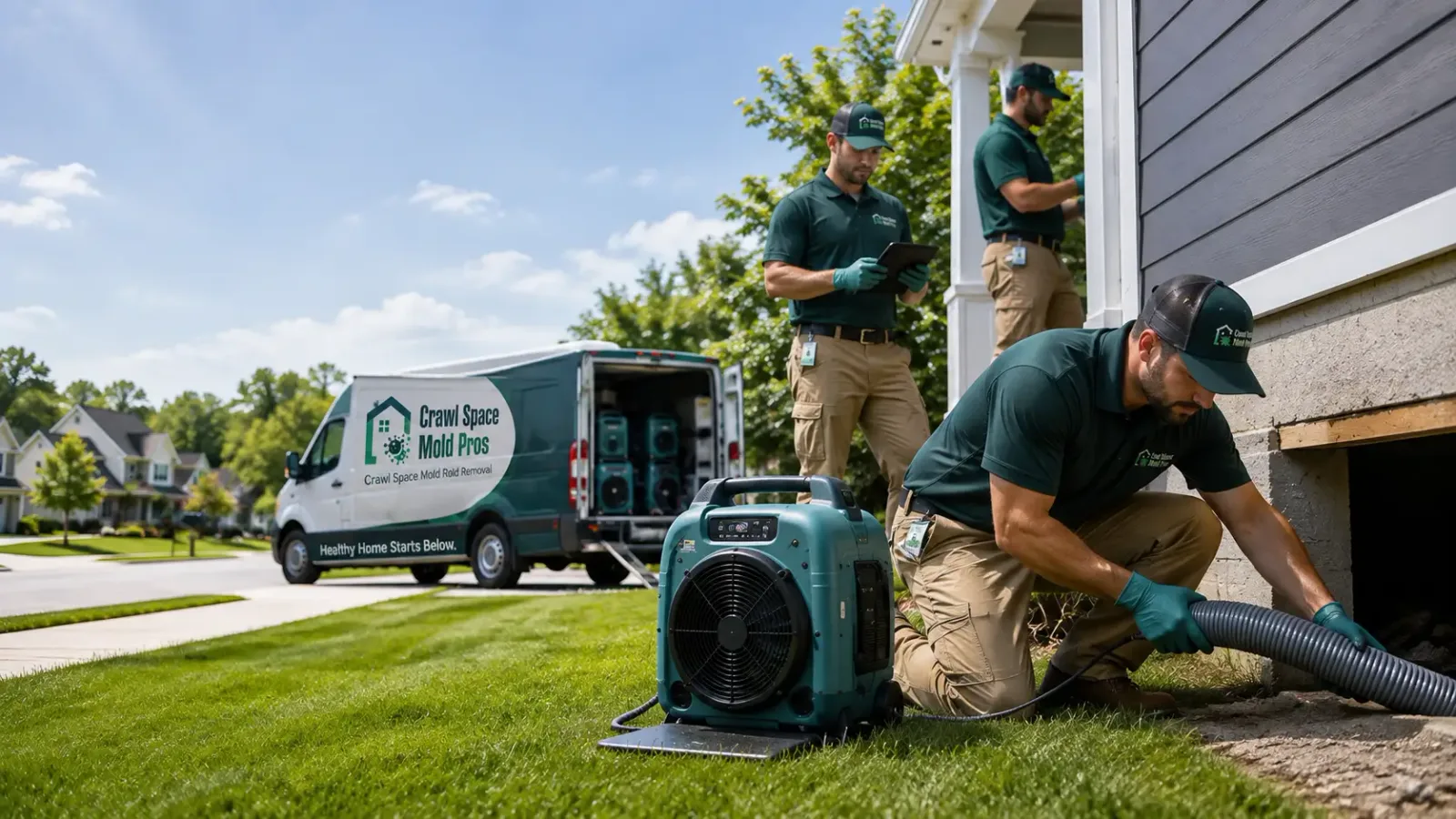 Crawl Space Mold Removal in Whitewater, CA